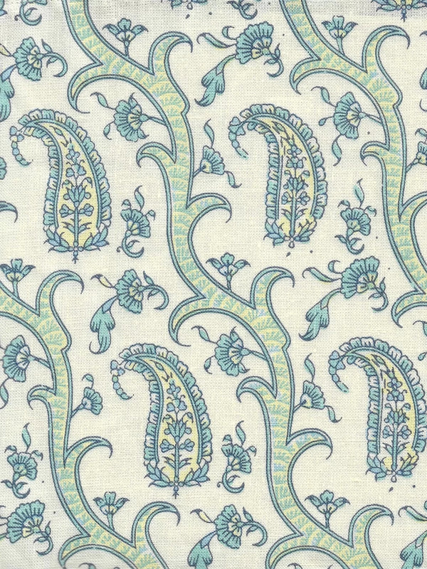 Celeste on Cream Wallcoverings | Home Couture