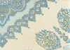Celeste/Blue on Cream Linen