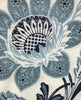 Celestina Medium Blues on White
