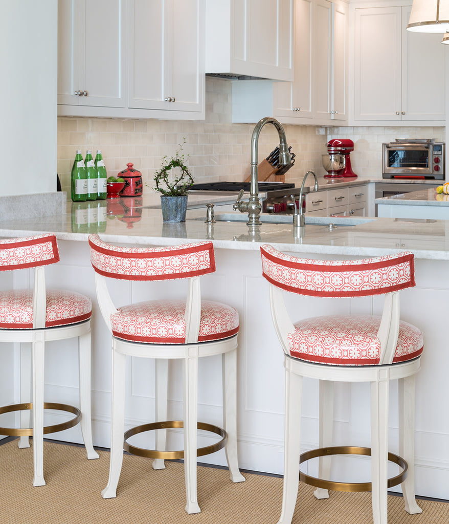Room setting — Stools Sally Steponkus Interiors