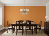 Cezanne Linen & Viscose Textile | Phillipe Romano - dining room room setting