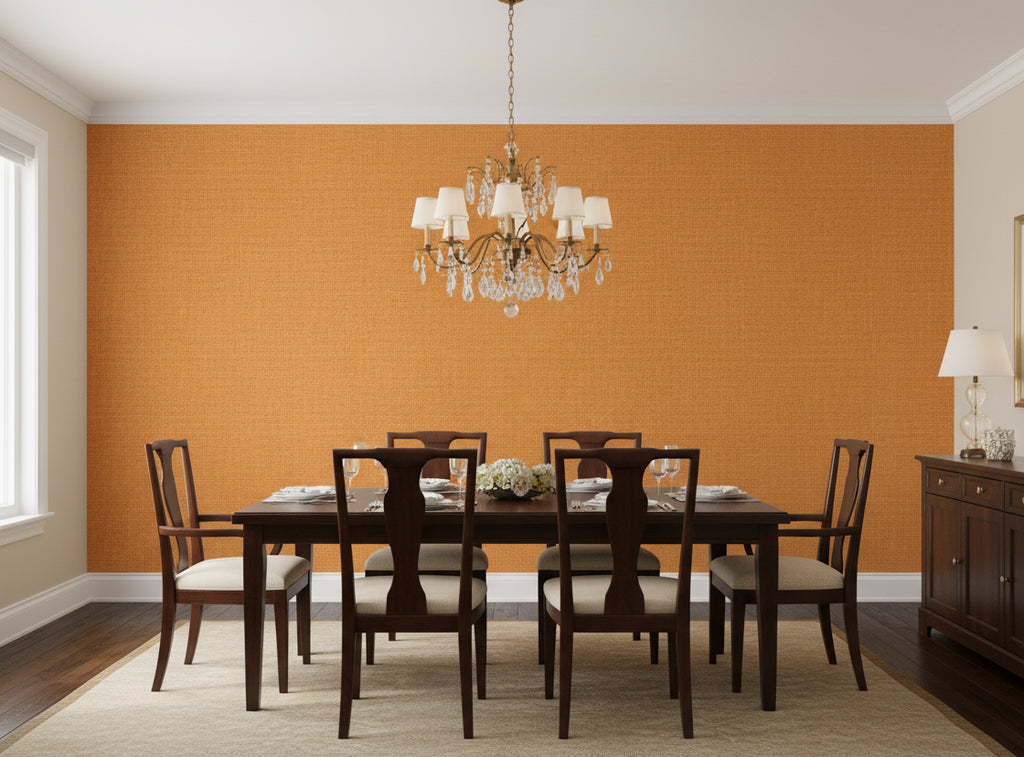 Cezanne Linen & Viscose Textile | Phillipe Romano - dining room room setting