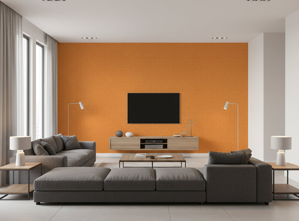 Cezanne Linen & Viscose Textile | Phillipe Romano - living room room setting