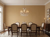 Cezanne Linen & Viscose Textile | Phillipe Romano - dining room room setting