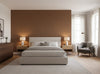 Cezanne Linen & Viscose Textile | Phillipe Romano - bedroom room setting