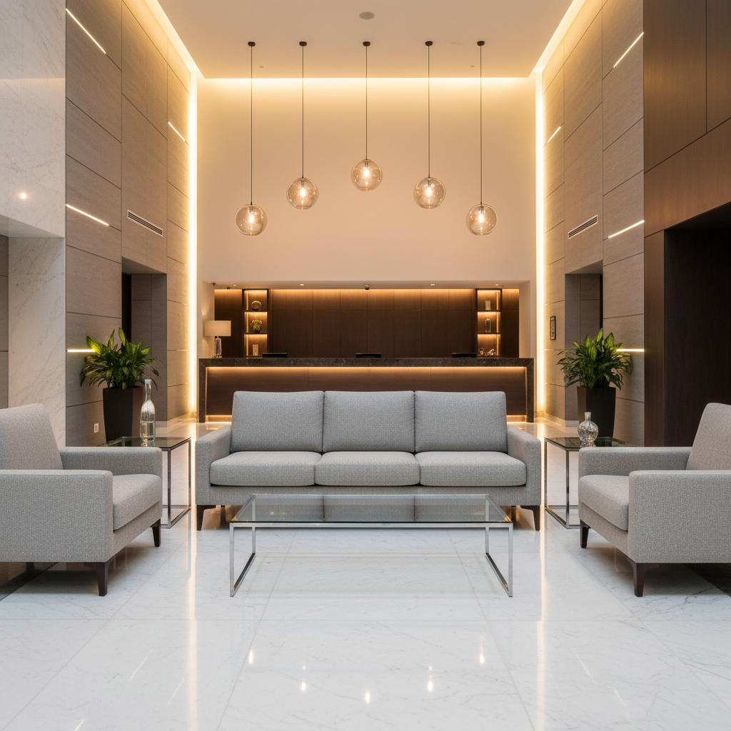 Morant - Helium Upholstered Sofa | Architectural Fabrics