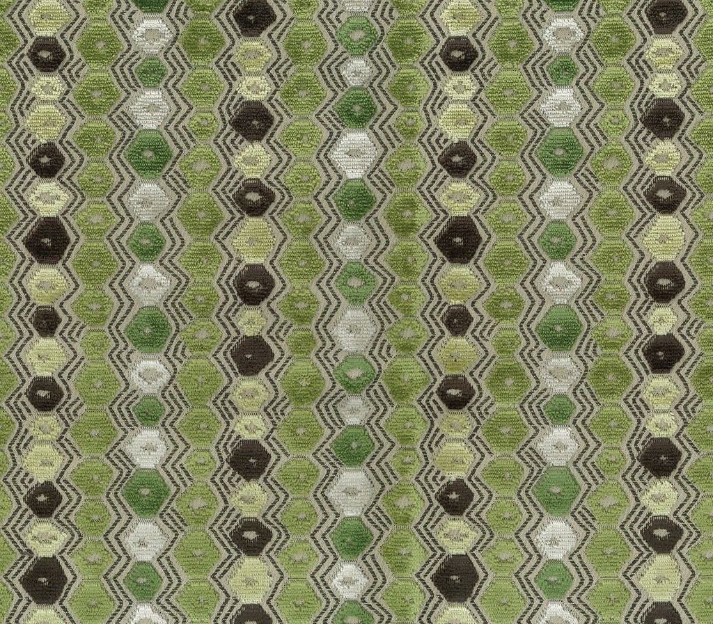 DWCY-900303 Nina Campbell Fabric Chartreuse Green designer-wallcoverings-los-angeles
