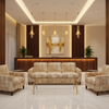 Turf Bay - Ivory Upholstered Sofa | Architectural Fabrics