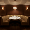 Aragon - Bronze Age Performance Vinyl Upholstered Banquette | Architectural Fabrics