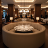 BENNETT ROLLER SHADE - BENNETT ROLLER SHADE Roller Shade Upholstered Banquette | Architectural Fabrics