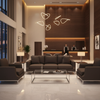 Kick Em Jenny - Truffle Upholstered Sofa | Architectural Fabrics