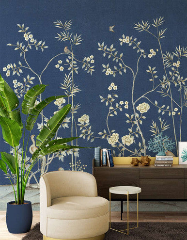 Chai Wan Dark Blue | Mural Source