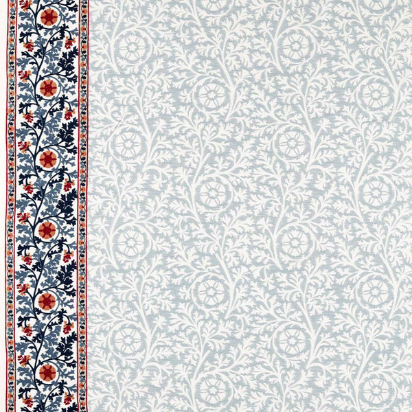 Chamomile Embroidery Woad | Morris & Co.