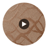 Chantilly | Hollywood Wallcoverings Circular Swatch | Hollywood Wallcoverings