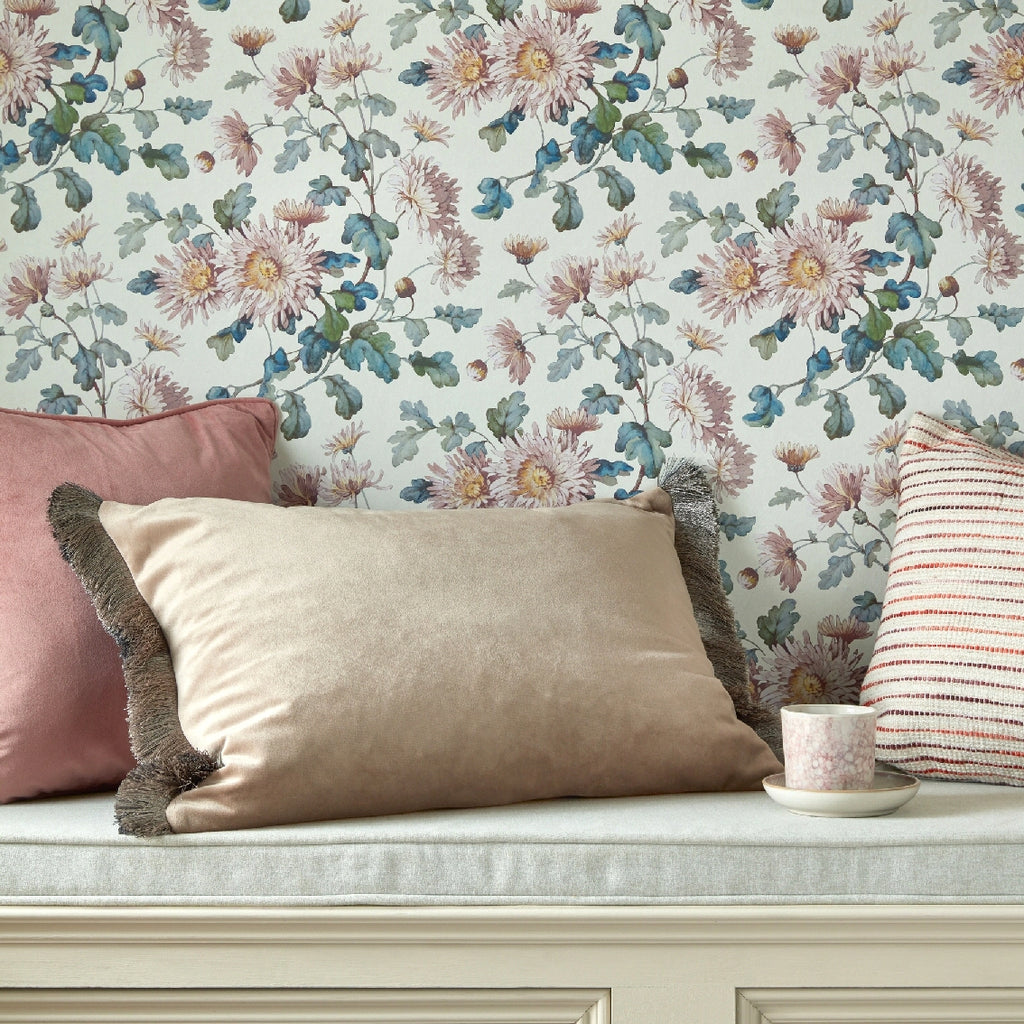 Charlotte Blush Pink V&A Wallpaper - Image 2