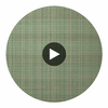 Chataqua Metallic Contemporary Durable Vinyl | Hollywood Wallcoverings Circular Swatch | Hollywood Wallcoverings
