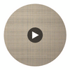Chataqua Metallic Contemporary Durable Vinyl | Hollywood Wallcoverings Circular Swatch | Hollywood Wallcoverings