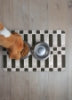 Checker Black Stone Quick Drying Mat | Jeffrey Stevens - Image 2