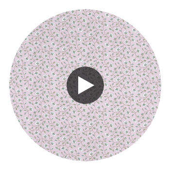 Chelsea Fabrics (af57840) – Lavender | Thibaut Circular Swatch | Thibaut