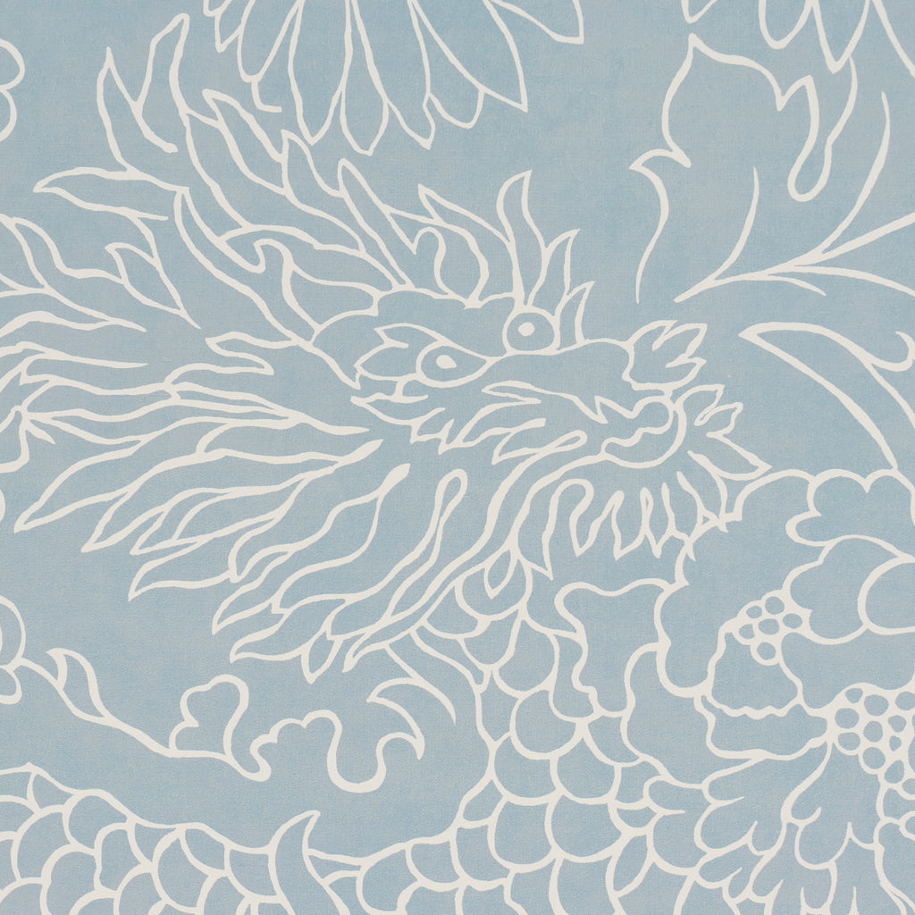 Chiang Mai Dragon Silhouette CIEL DE PROVENCE | Schumacher - Image 6