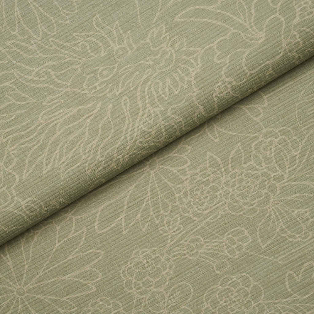 CHIANG MAI DRAGON SILHOUETTE RAFFIA SAGE | Schumacher - Image 15