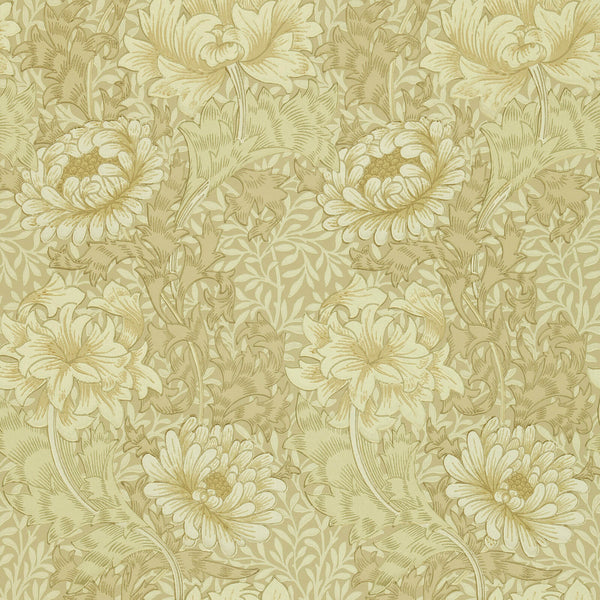 Chrysanthemum Ivory/Canvas | Morris & Co.