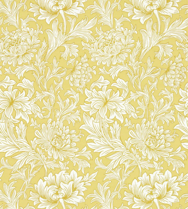 Chrysanthemum Toile Weld Wallcovering | William Morris