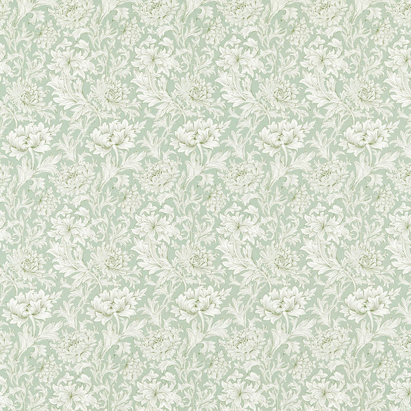 Chrysanthemum Toile Willow | Morris & Co.