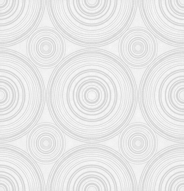 Halo Hypnosis - Silver & Dove - Whimsical Wallcoverings