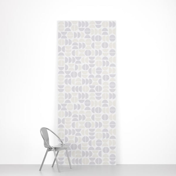 Circlet Alabaster | Hollywood Wallcoverings