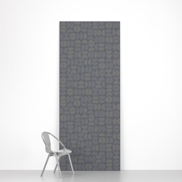 Circlet Charcoal | Hollywood Wallcoverings