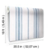 Clj Alcott Sapphire Peel and Stick Wallcovering | Jeffrey Stevens - Image 3