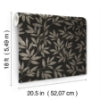 Clj Rowan Pepper Peel and Stick Wallcovering | Jeffrey Stevens - Image 3