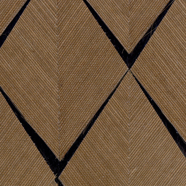 Sisal Losange Tabac Noir | CMO Paris