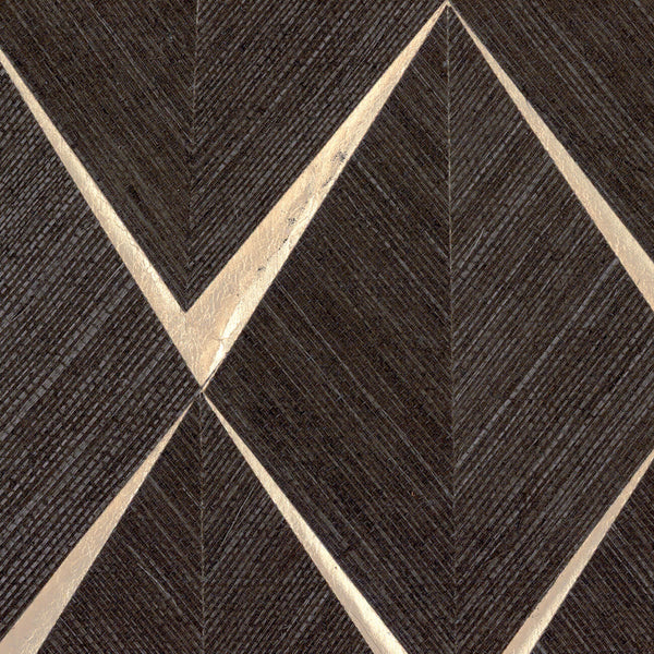 Sisal Losange Noir Or | CMO Paris