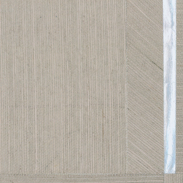 Sisal Carré Beige Argent | CMO Paris