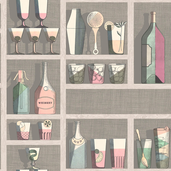 Cocktails - Pastel Wallcovering | Phillipe Romano