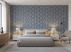 Coda Circles - Silver - bedroom room setting