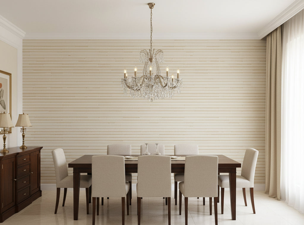 Cody Cantina Wallcovering - dining room room setting