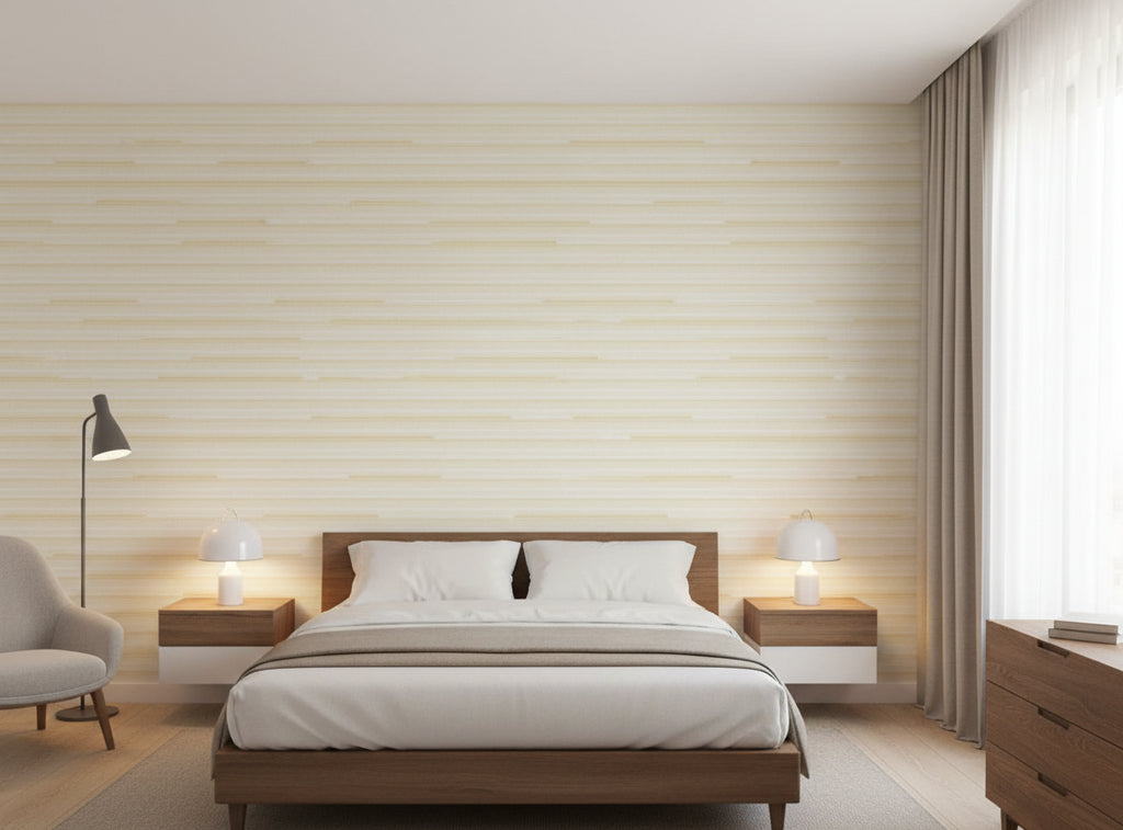Cody Cantina Wallcovering - bedroom room setting