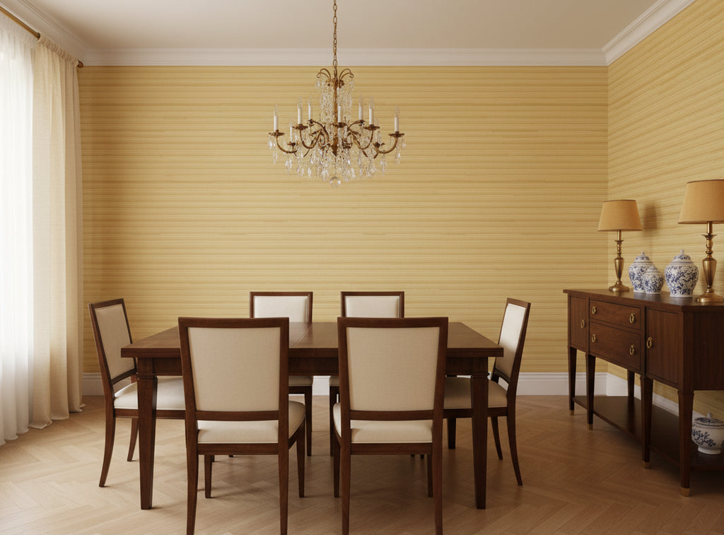 Cody Cantina Wallcovering - dining room room setting