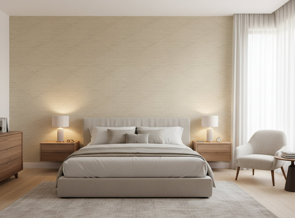 Cody Couture Wallcovering - bedroom room setting