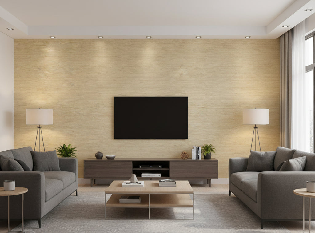 Cody Couture Wallcovering - living room room setting