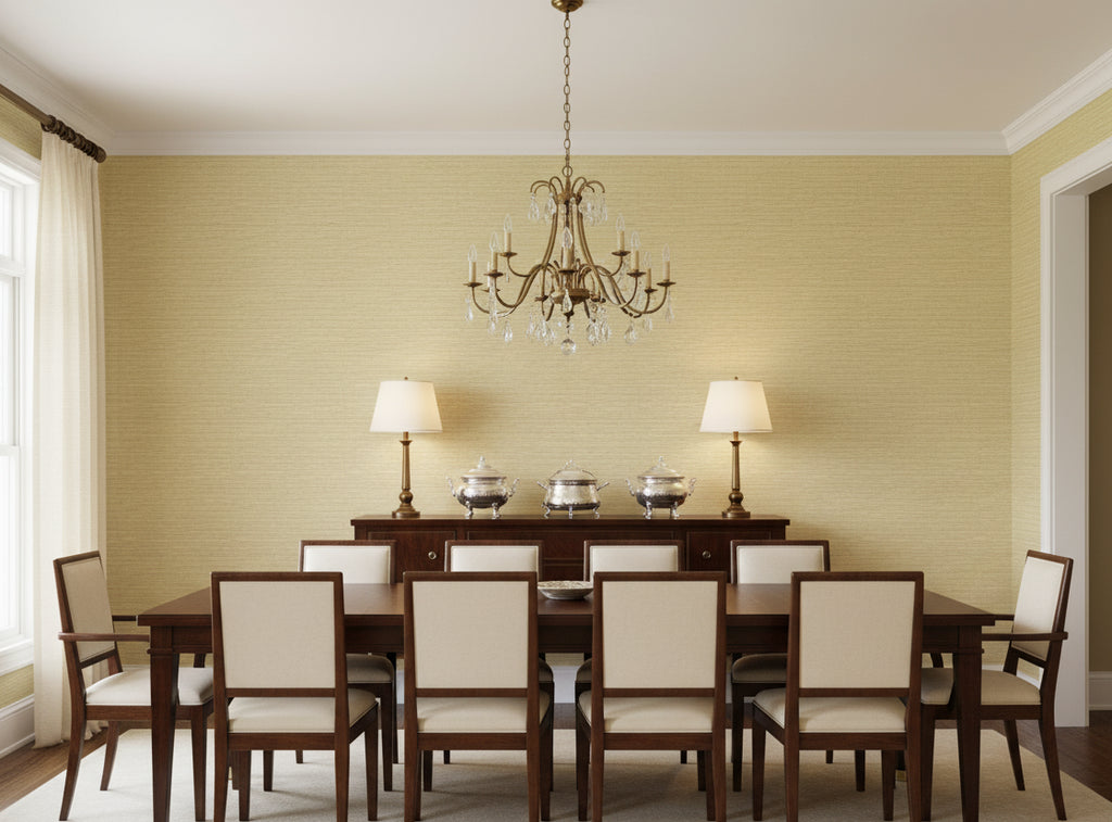 Cody Couture Wallcovering - dining room room setting