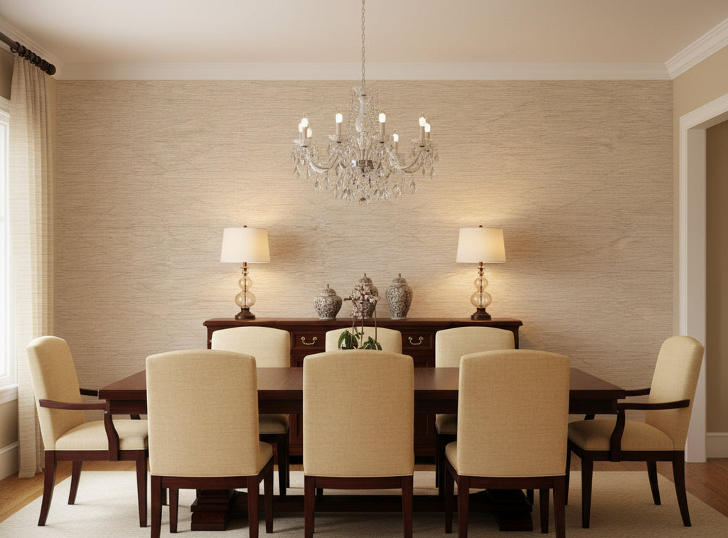 Cody Couture Wallcovering - dining room room setting