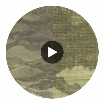 Coldwater Hills - Panels | Hollywood Wallcoverings Circular Swatch | Hollywood Wallcoverings