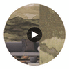 Coldwater Hills - Panels | Hollywood Wallcoverings Circular Swatch | Hollywood Wallcoverings