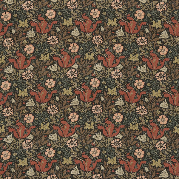 Compton Terracotta/Multi | Morris & Co.