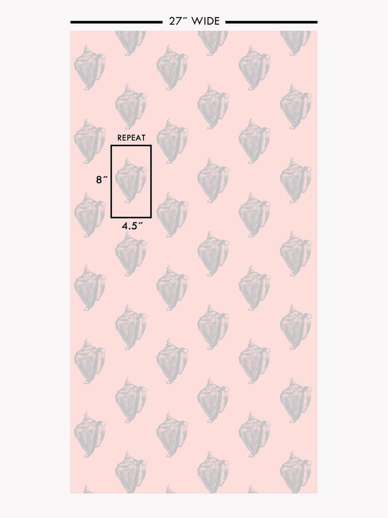 Conch Bermuda Wallcovering | FallingStar Studio