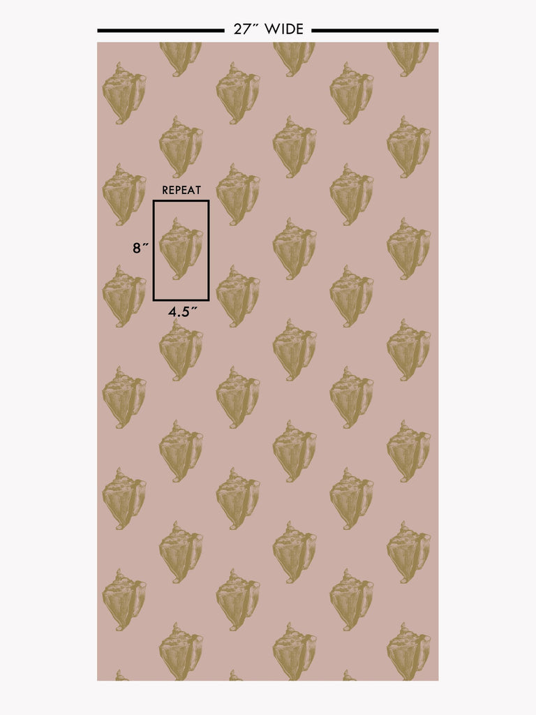 Conch Bimini Wallcovering | FallingStar Studio